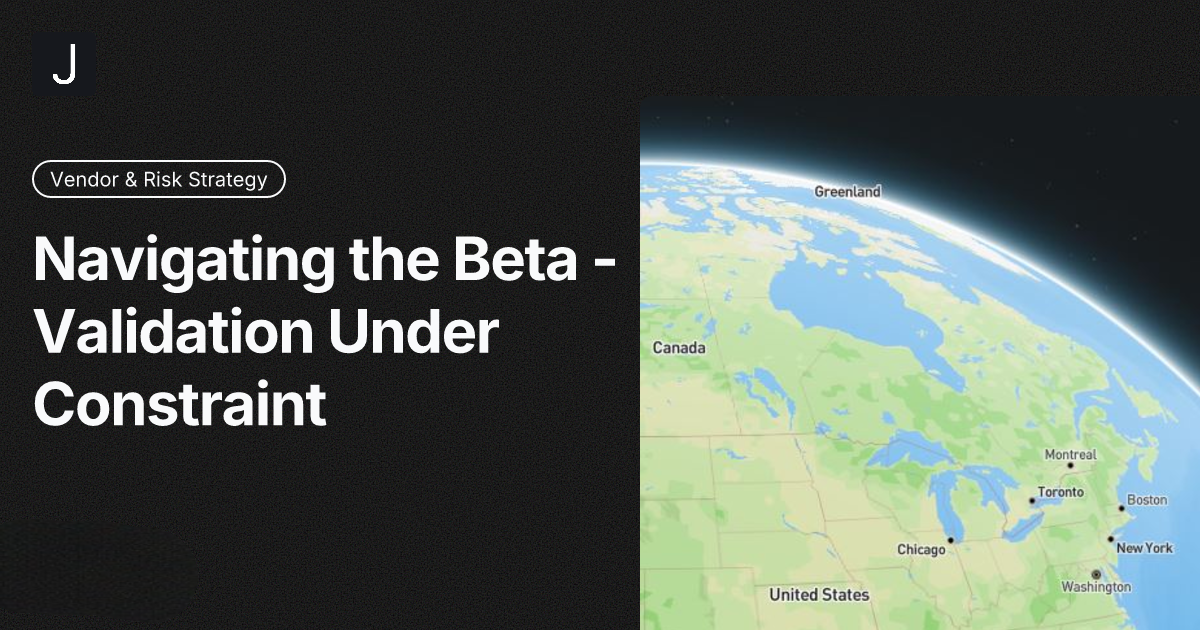 Navigating the Beta - Validation Under Constraint